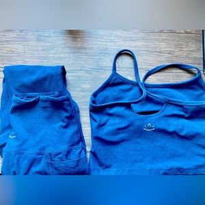 beyond yoga navy set size S ✨